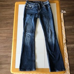 Miss Me Signature Bootcut Jeans Sz 28